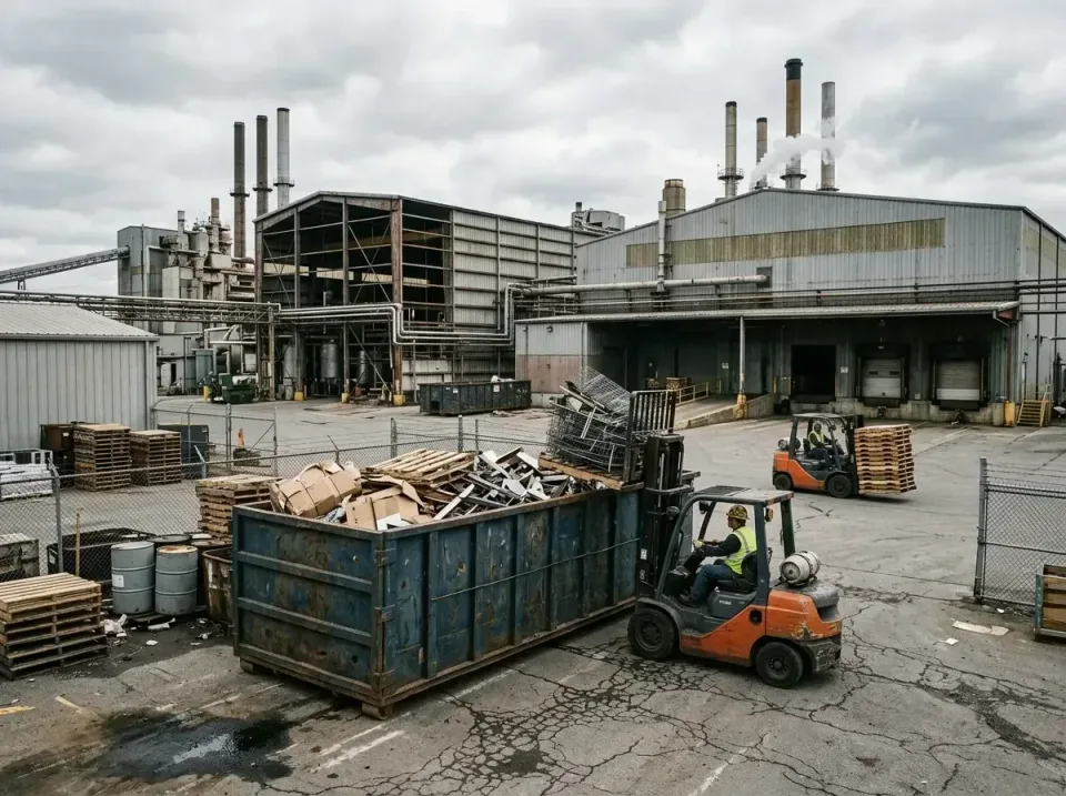 industrial-factory-scrap-conta-003 — frequently asked questions, Cheap Roll-off Dumpster Rentals in River Oaks, TX